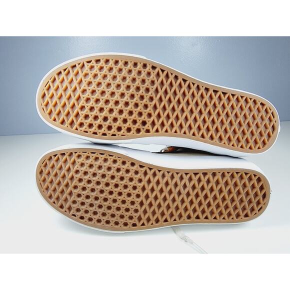 VANS Sk8-Mid Top Off The Wall Sneaker Mustard Yellow Gold Men's 10.5 Women's 12 - Picture 5 of 16